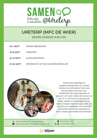 Activiteiten september Stjoer Ureterp